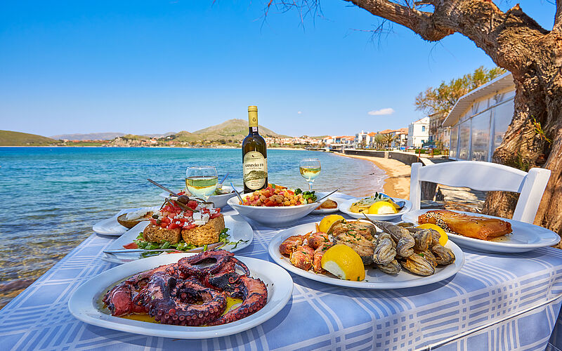 Lemnos ist für seine hervorragende Küche bekannt